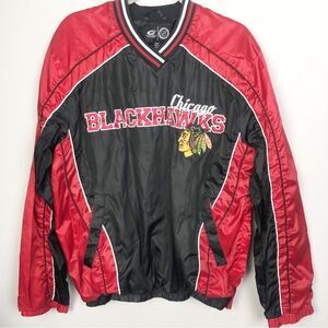 G-III SPORTS CARL BANKS | Vintage Chicago Blackhawks NHL Pullover Men’s Size M